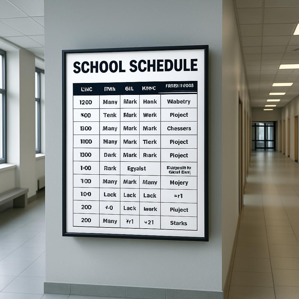 Digital Signage in Schulen