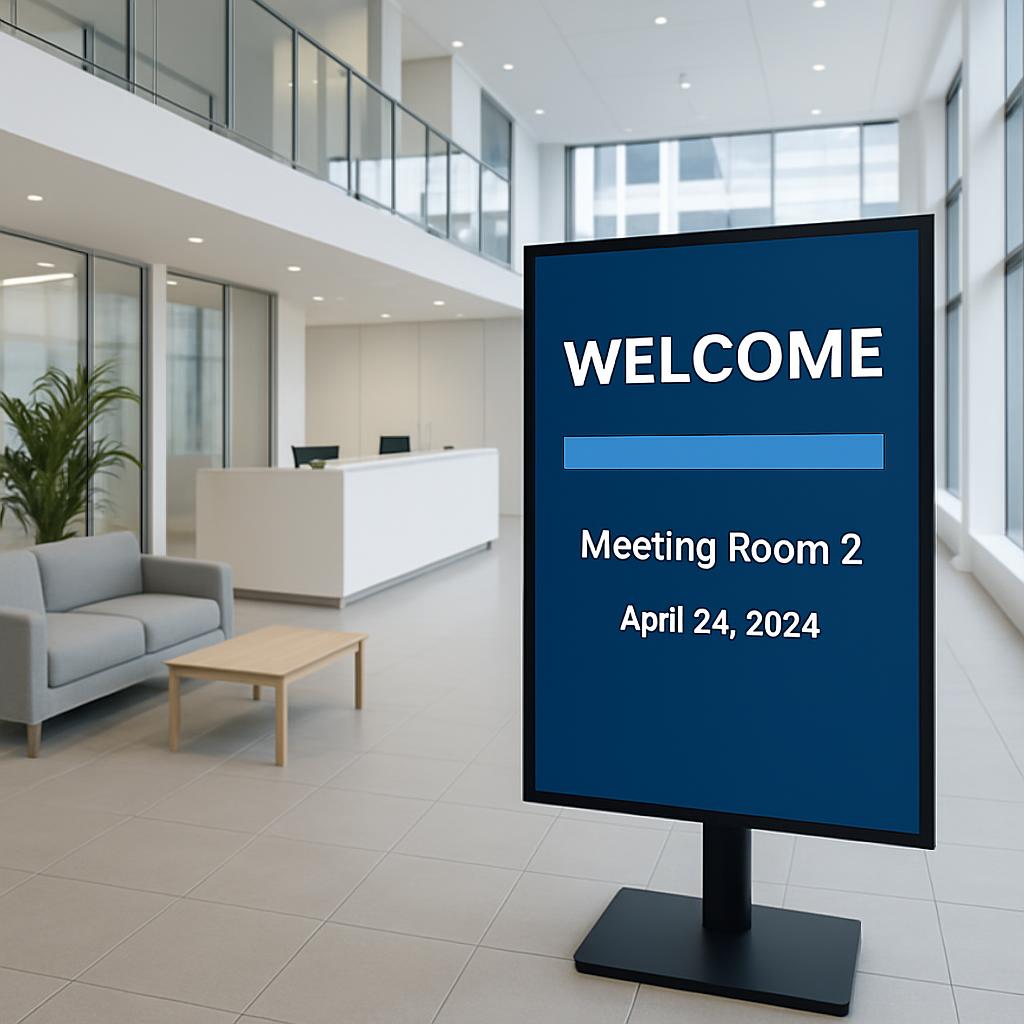 Digital Signage im Büro